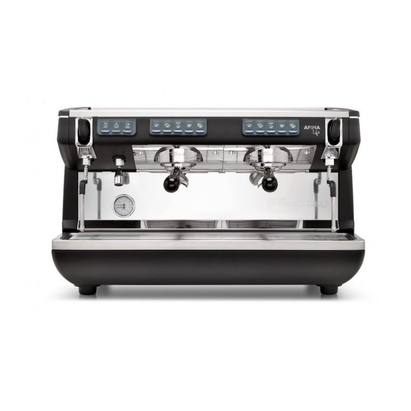 Nuova Simonelli Appia Life 2 Gruplu Tam Otomatik Espresso Kahve Makinesi - Siyah